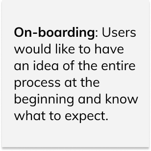 On-boarding